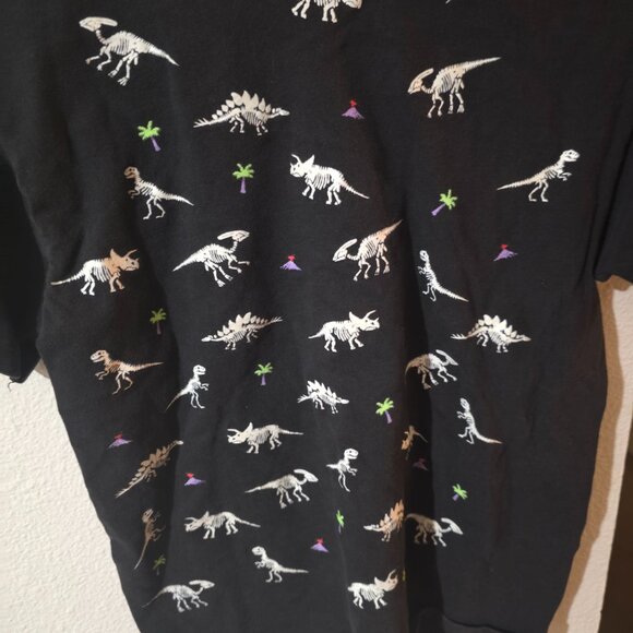 Vintage 90s Dan Gilbert dinosaur shirt - youth large - Picture 2 of 5